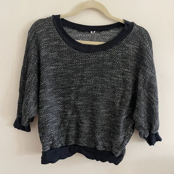 American Apparel Dolman top, black, one size - Picture 1 of 2